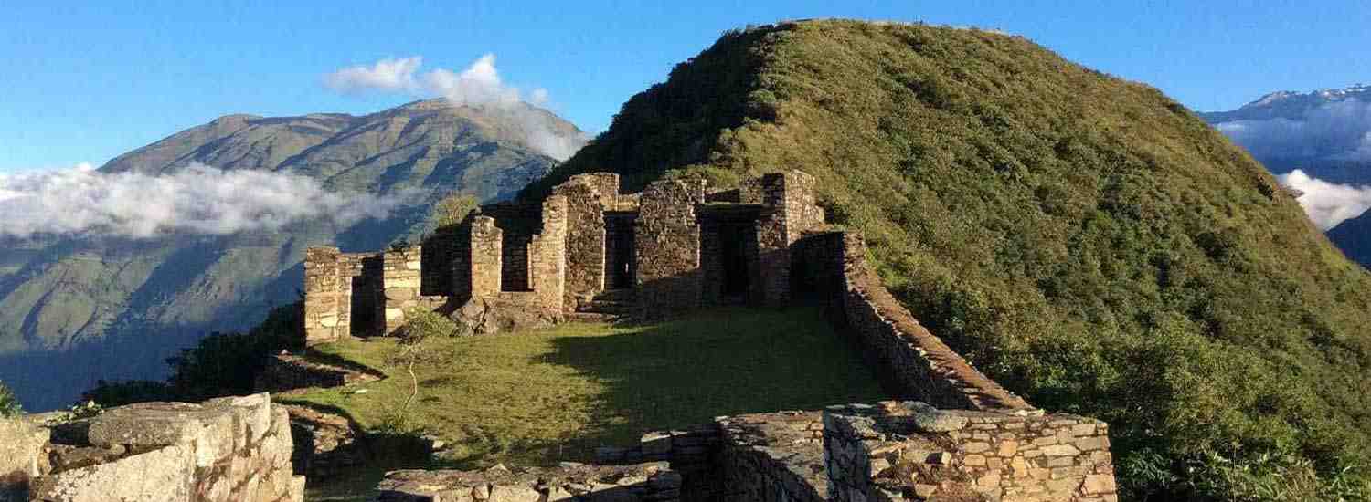 This an Inca site located at the beginning of the Amazon jungle in Peru, and it is visited hiking through the Andes mountains for 4 days