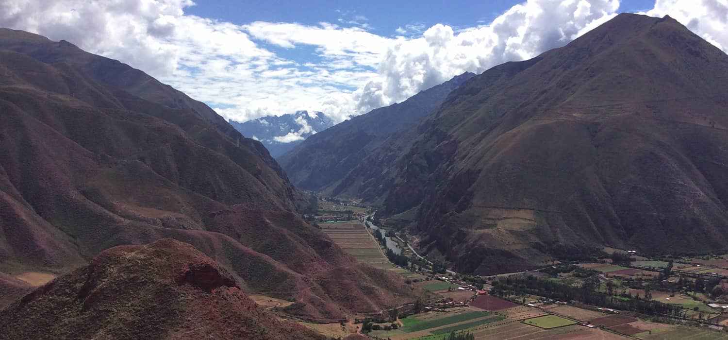 This is the famous sacred valley in Peru