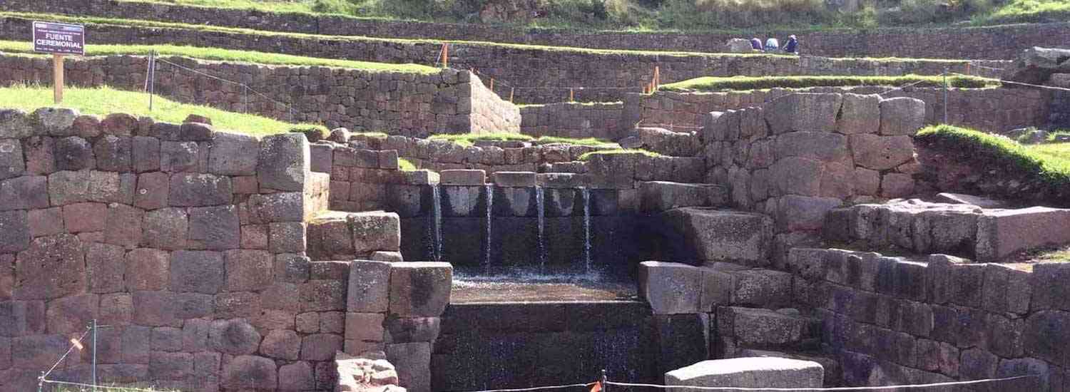 This is one of the Inca site located out of Cusco city in Peru country and visited by tourists